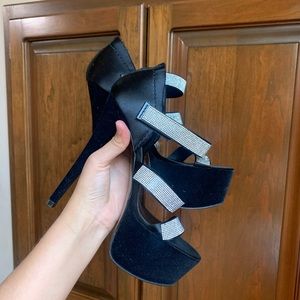 Platform designer heels